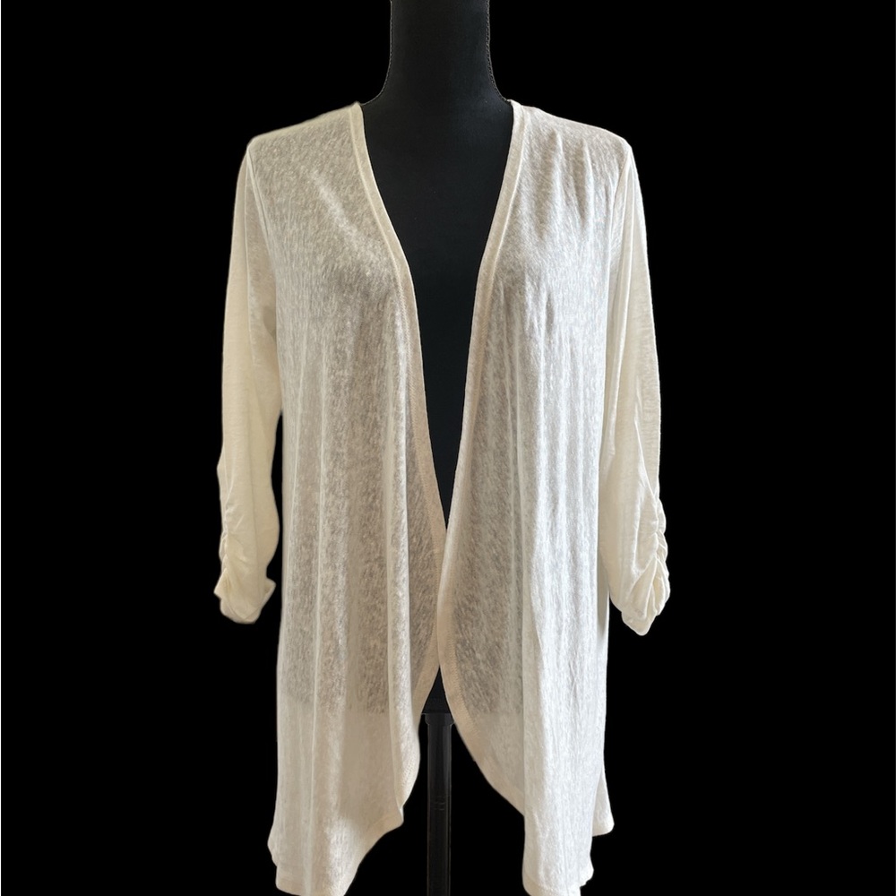 JONES NY : linen shrug